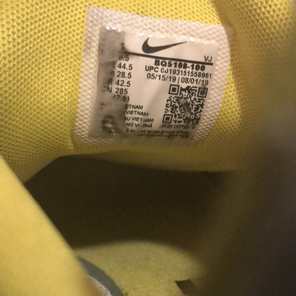 Nike Men's Ghoswift Dynamic Yellow Running Shoes BQ5108-100 Size 9.5 - Picture 8 of 8